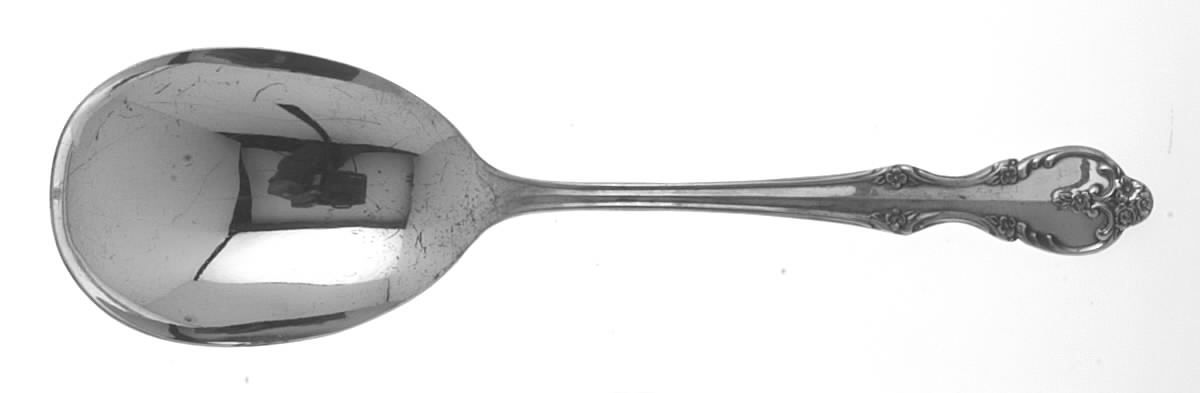 Southern Splendor (Silverplate, 1962) Solid Smooth Casserole Spoon by International Silver-1