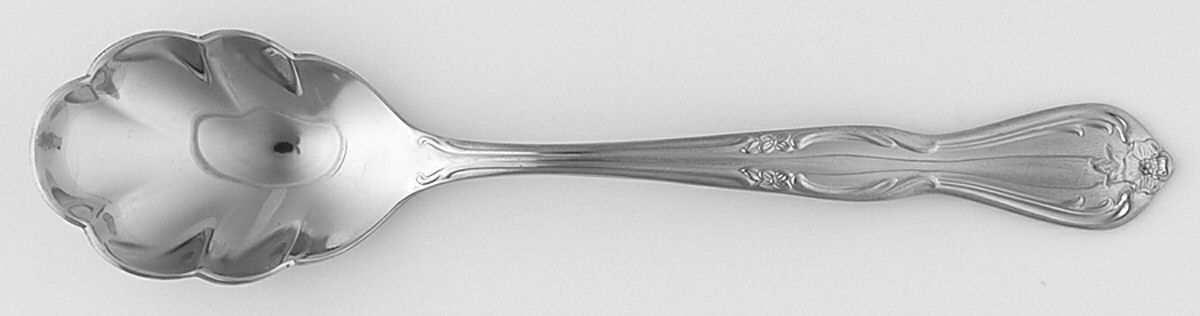 Southern Splendor (Stainless) Sugar Shell Spoon by International Silver-1
