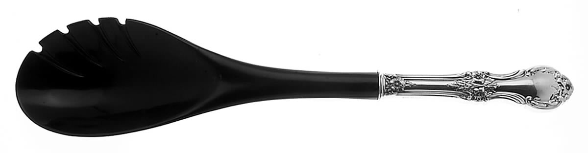 Southern Treasure (Sterling, 1953) Salad Serving Fork with Plastic Prongs by International Silver-1