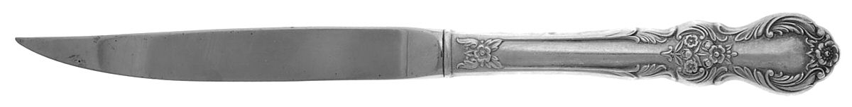 Southern Treasure (Sterling, 1953) Individual Steak Knife Hollow Handle by International Silver-1