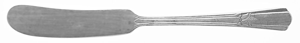Sovereign (Silverplate, 1939) Flat Handle Butter Spreader by International Silver-1