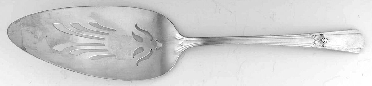 Sovereign (Silverplate, 1939) Solid Pierced Pie Server by International Silver-1