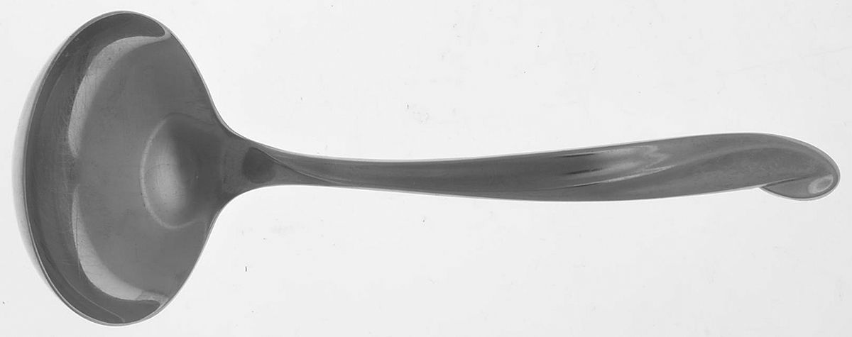 Space (Stainless) Solid Gravy Ladle by International Silver-1