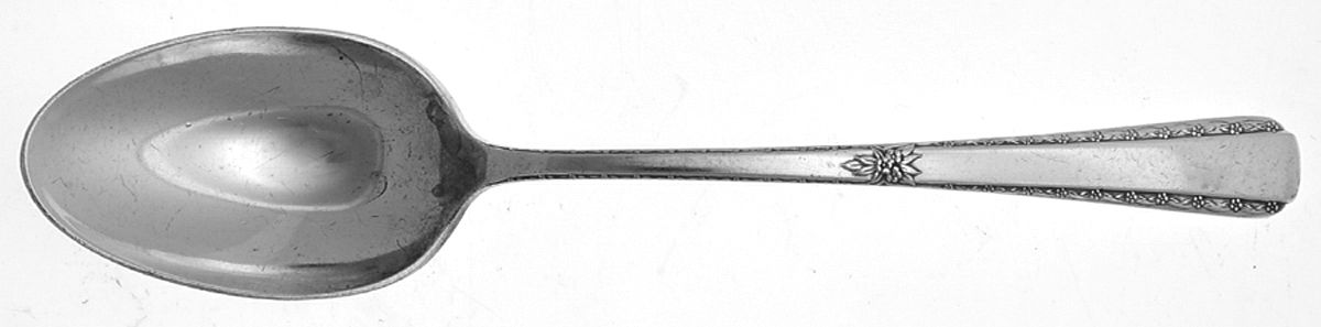 Spring Bouquet (Sterling, 1940) Dessert/Oval Soup Spoon by International Silver-1