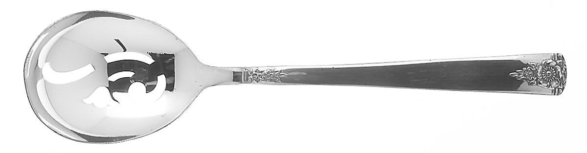 Spring Charm Silver (Silverplate, 1950) Large Sugar Sifter by International Silver-1