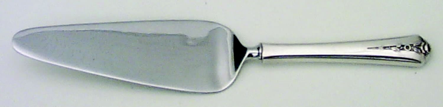 Spring Garden (Silverplate, 1949) Pie Server with Stainless Blade by International Silver-1
