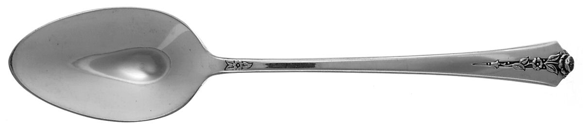Spring Garden (Silverplate, 1949) Place/Oval Soup Spoon by International Silver-1