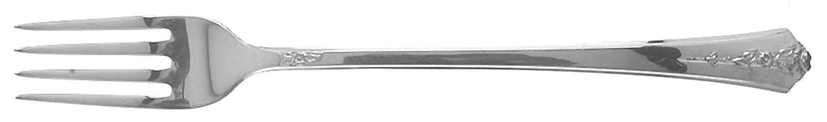 Spring Garden (Silverplate, 1949) Grille Fork (Viande) by International Silver-1
