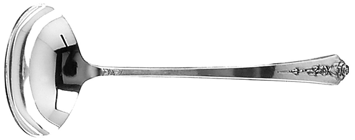 Spring Garden (Silverplate, 1949) Solid Gravy Ladle by International Silver-1
