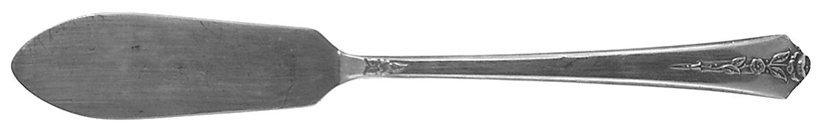 Spring Garden (Silverplate, 1949) Flat Handle Master Butter Knife by International Silver-1