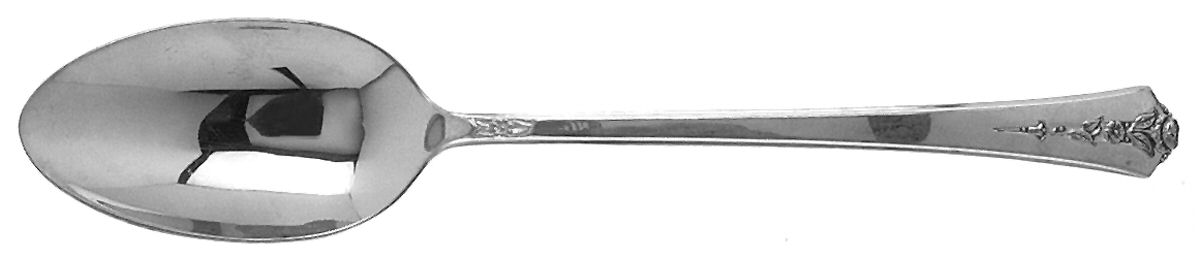 Spring Garden (Silverplate, 1949) Tablespoon (Serving Spoon) by International Silver-1