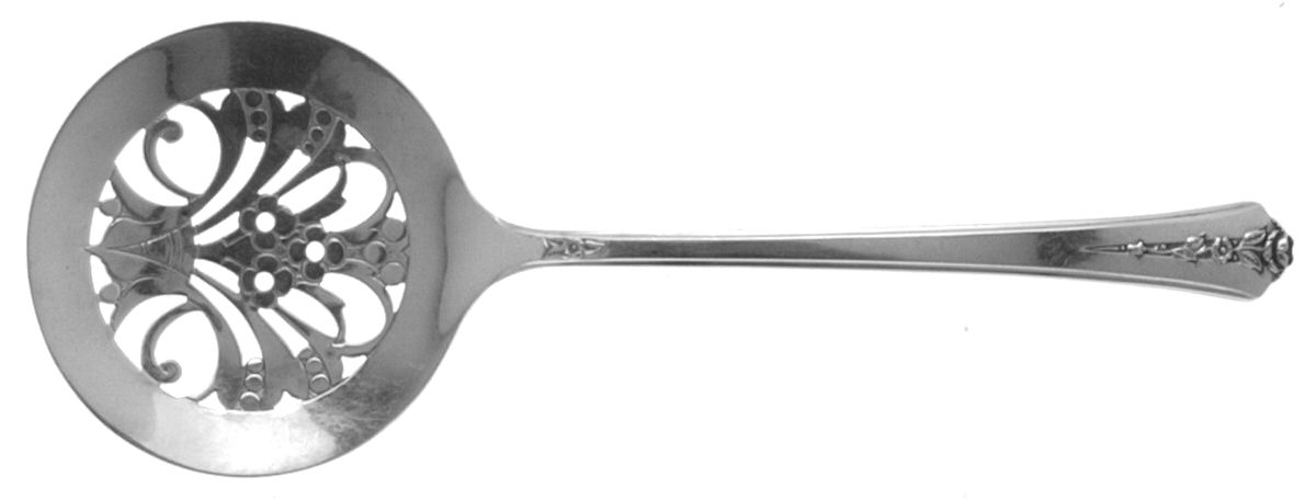 Spring Garden (Silverplate, 1949) Tomato Server, Solid Piece by International Silver-1
