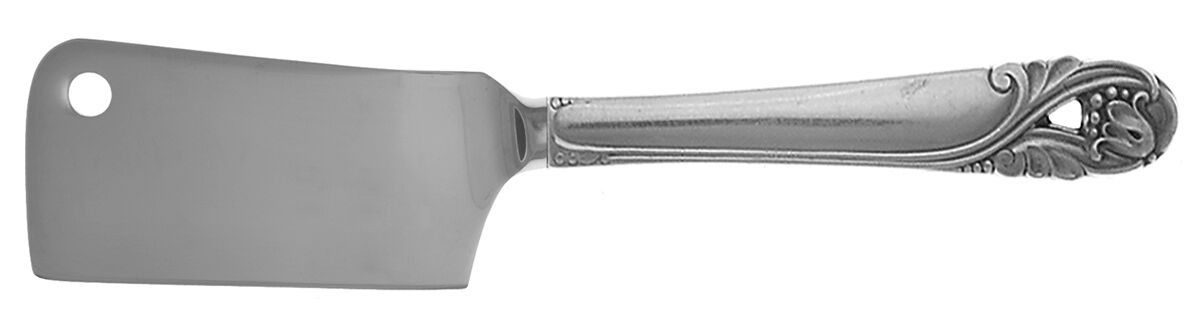 Spring Glory (Sterling, 1942, No Monograms) Cheese Cleaver with Stainless Blade HC by International Silver-1