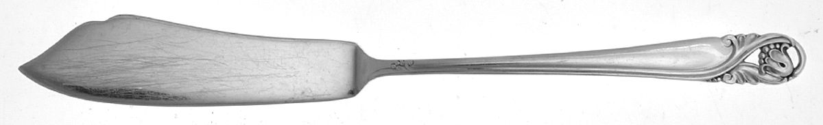 Spring Glory (Sterling, 1942, No Monograms) Hollow Handle Master Butter Knife by International Silver-1