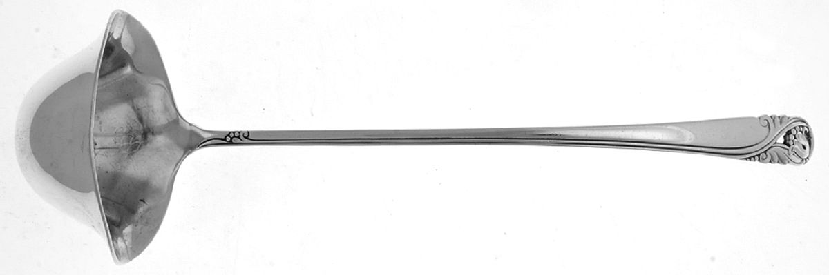 Spring Glory (Sterling, 1942, No Monograms) Bouillon Ladle by International Silver-1