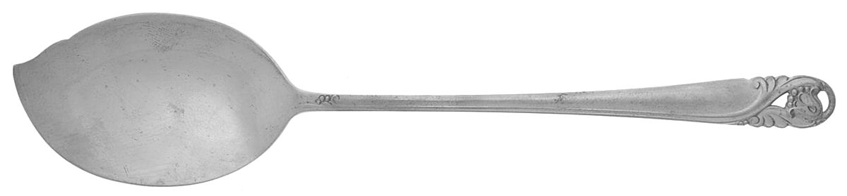 Spring Glory (Sterling, 1942, No Monograms) Large Solid Jelly Server by International Silver-1
