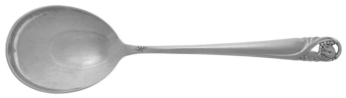 Spring Glory (Sterling, 1942, No Monograms) Spoon-Baby/Straight Handle by International Silver-1