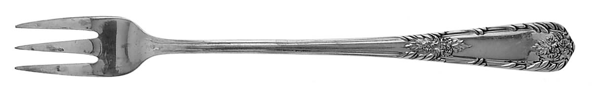 Splendor (Sterling, 1939, No Monograms) Cocktail/Seafood Fork by International Silver-1