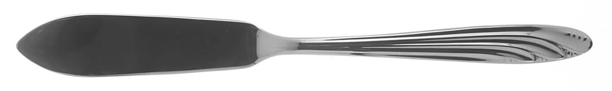 Spring Lily (Stainless) Flat Handle Master Butter Knife by International Silver-1