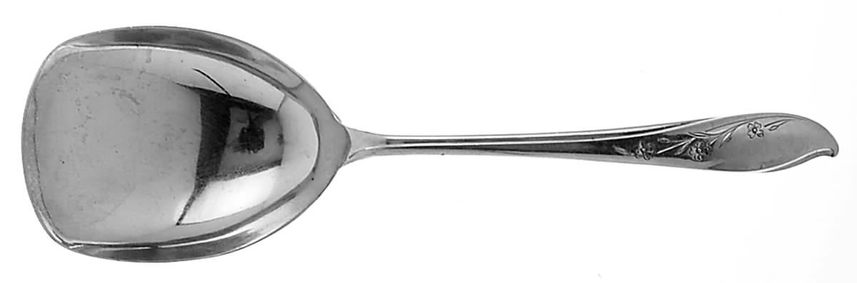 Springtime (Silverplate, 1957) Solid Smooth Casserole Spoon by International Silver-1