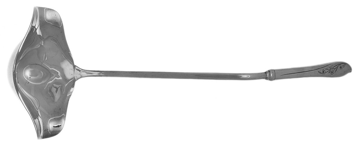 Springtime (Silverplate, 1957) Punch Ladle with Silverplate Bowl by International Silver-1