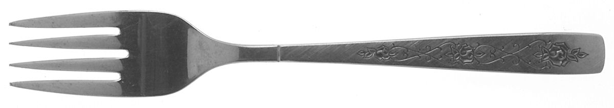 Spanish Rose (Stainless) Individual Salad Fork by International Silver-1