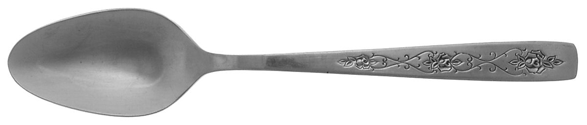 Spanish Rose (Stainless) Place/Oval Soup Spoon by International Silver-1