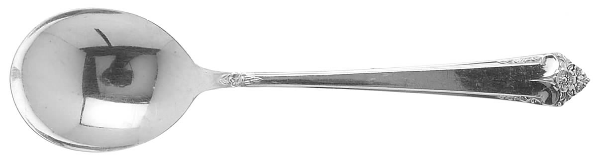 Starlight (Silverplate, 1950) Round Bowl Soup Spoon (Gumbo) by International Silver-1