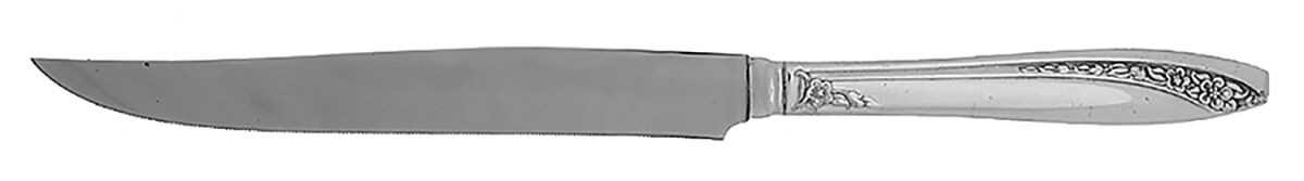 Starlight (Silverplate, 1953) Small Steak Carving Knife with Stainless Blade by International Silver-1