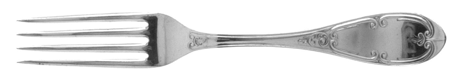St. Charles (Silverplate, 1855) Fork by International Silver-1
