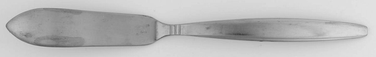 Stockholm (Stainless) Flat Handle Master Butter Knife by International Silver-1