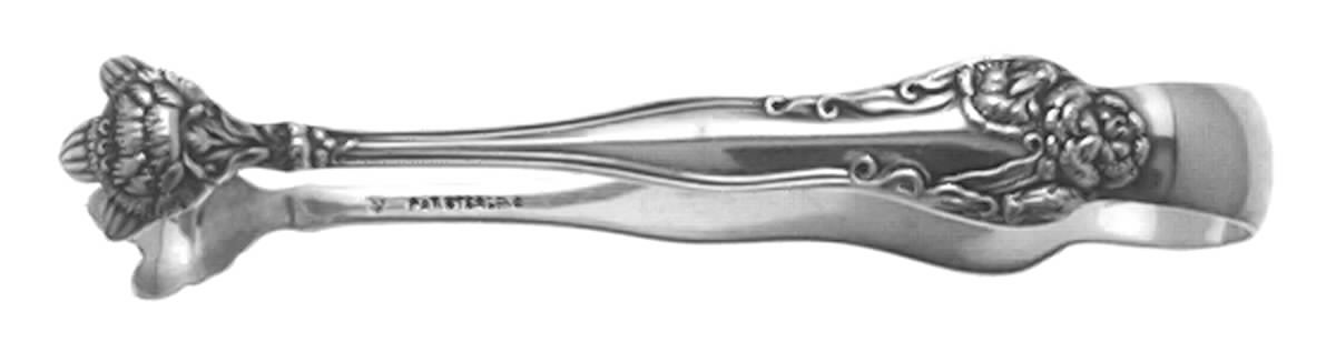 Stratford (Sterling, 1902, No Monograms) Bon Bon Tongs by International Silver-1