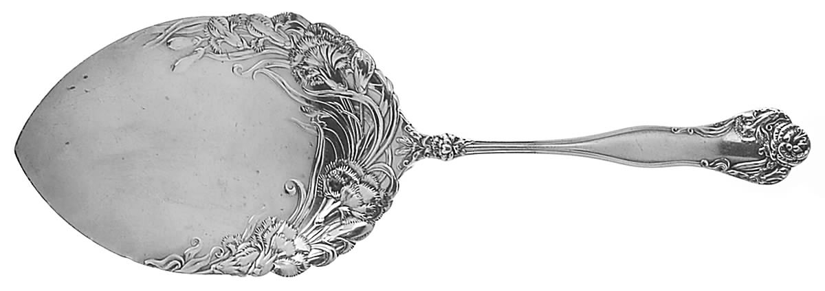 Stratford (Sterling, 1902, No Monograms) Large Solid Pie Knife by International Silver-1