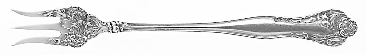 Stratford (Sterling, 1902, No Monograms) Oyster Fork by International Silver-1