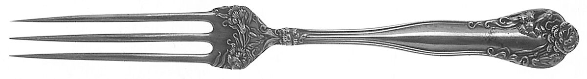 Stratford (Sterling, 1902, No Monograms) Strawberry Fork by International Silver-1
