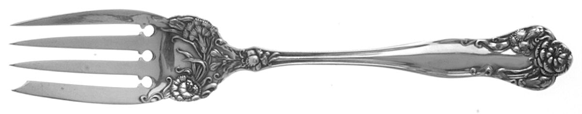 Stratford (Sterling, 1902, No Monograms) Individual Salad Fork by International Silver-1