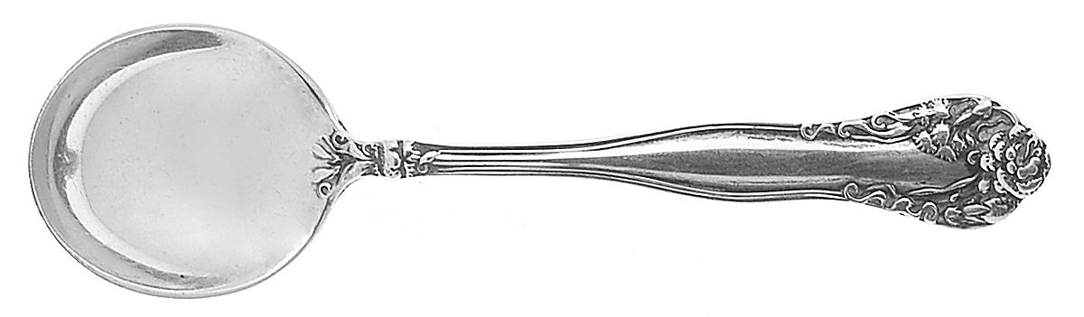 Stratford (Sterling, 1902, No Monograms) Small Short Handle Chocolate Spoon by International Silver-1