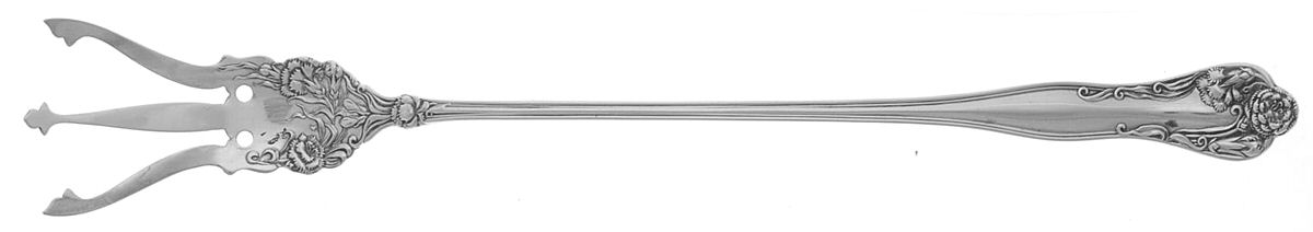 Stratford (Sterling, 1902, No Monograms) Large Lettuce Serving Fork by International Silver-1