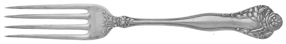 Stratford (Sterling, 1902, No Monograms) Fork by International Silver-1