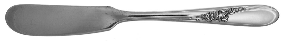 Stratford (Silverplate, 1955) Flat Handle Butter Spreader by International Silver-1