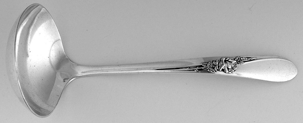 Stratford (Silverplate, 1955) Solid Gravy Ladle by International Silver-1