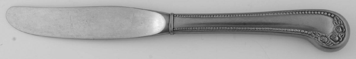 Stratford (Stainless) Modern Hollow Butter Spreader (Stainless) by International Silver-1