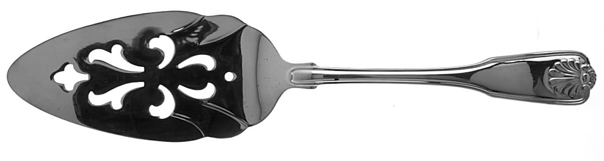 Stratford (Silverplate, 1985) Solid Pierced Pie Server by International Silver-1