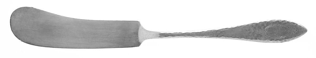 Stuyvesant (Sterling, 1916) Flat Handle Master Butter Knife by International Silver-1