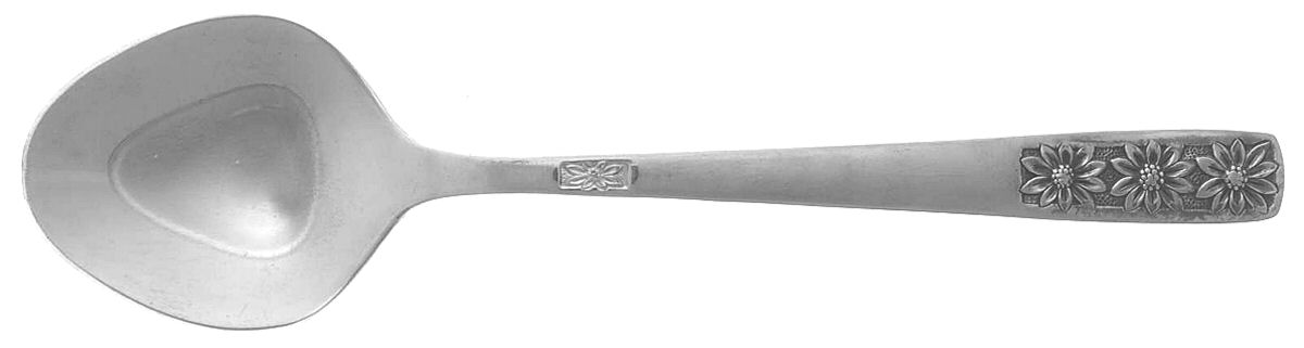 Suncrest-Spring Charm (Stainless) Sugar Spoon by International Silver-1