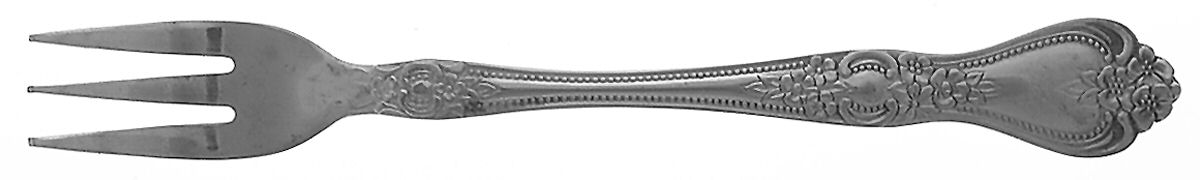 Summer Rose (Stainless) Cocktail/Seafood Fork by International Silver-1
