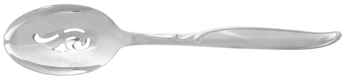 Sweep (Silverplate, 1958) Pierced Tablespoon (Serving Spoon) by International Silver-1
