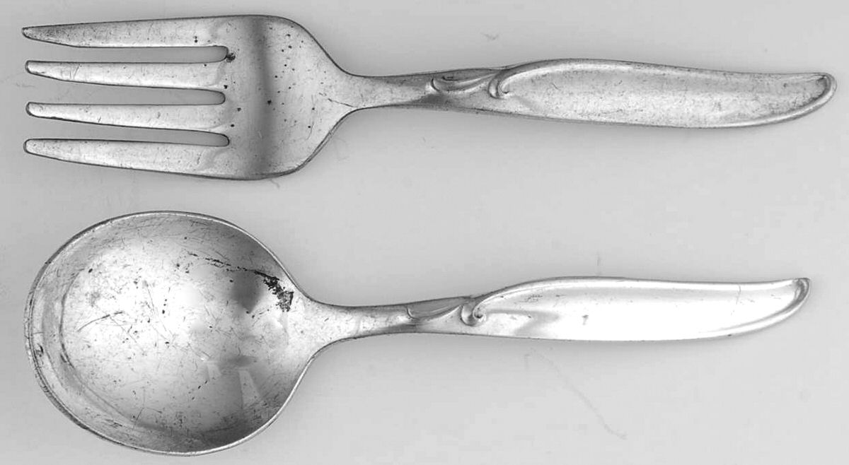 Sweep (Silverplate, 1958) 2 Pc Baby Set (BF, BS) by International Silver-1