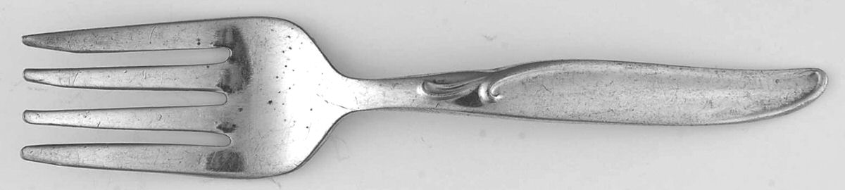 Sweep (Silverplate, 1958) Baby Fork by International Silver-1