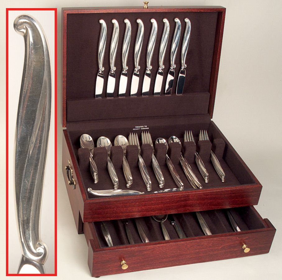 Swan Lake (Sterling, 1960) 56 Piece Set by International Silver-1